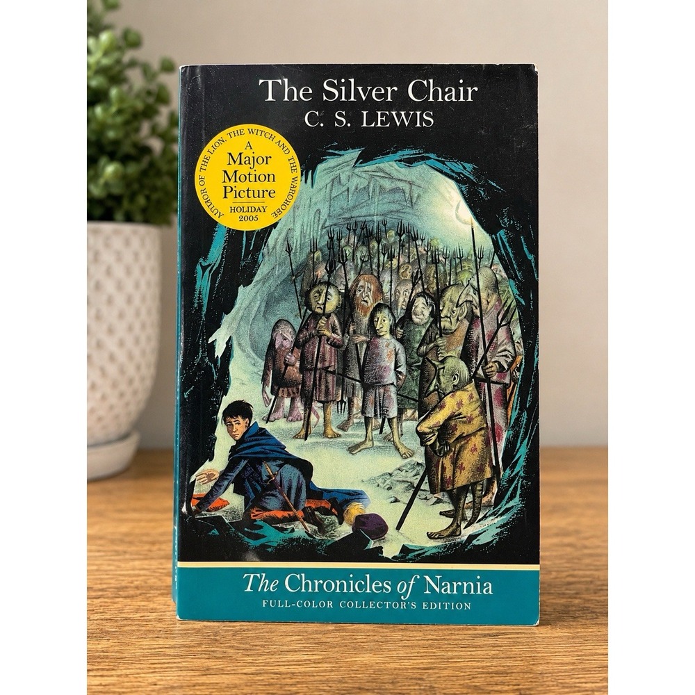 The Silver Chair Narnia Full-Color Collector Edition C.S. Lewis Paperback 2000